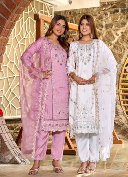 Naisha K 90 Roman Silk Kurti Bottom With Dupatta Wholesale Market In Surat With Price